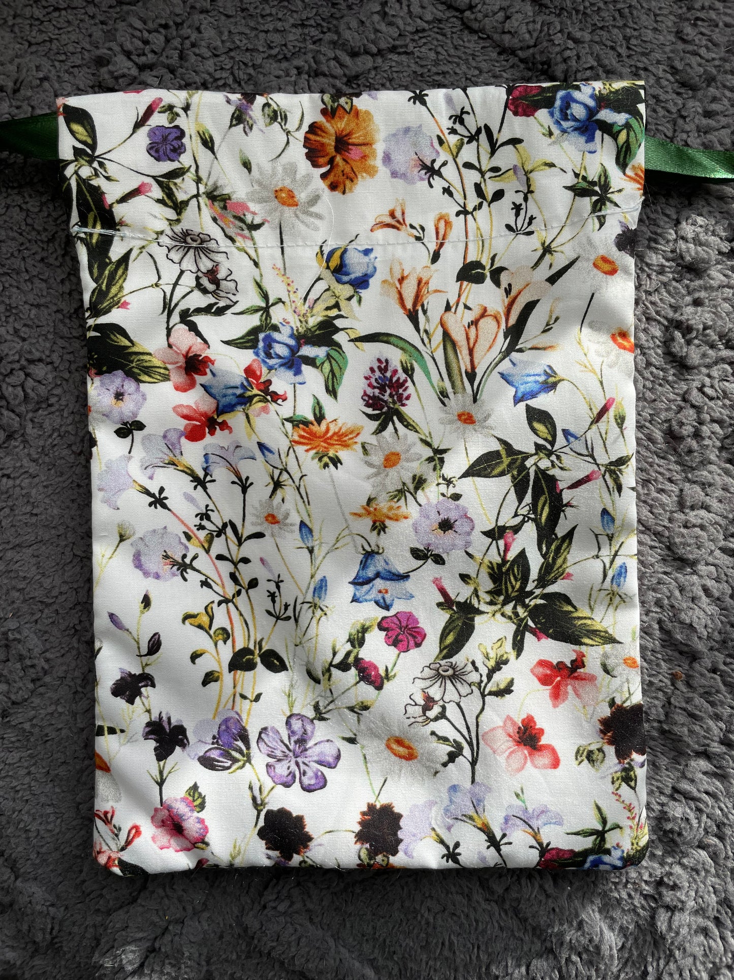 Tarot/Oracle Bag LARGE: Wildflowers