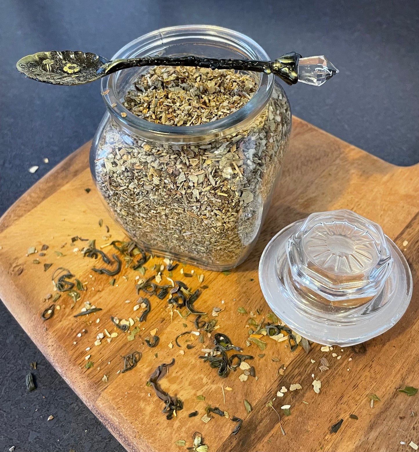 Bronze Spoon with Gem