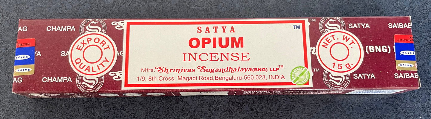 Satya Incense - Opium