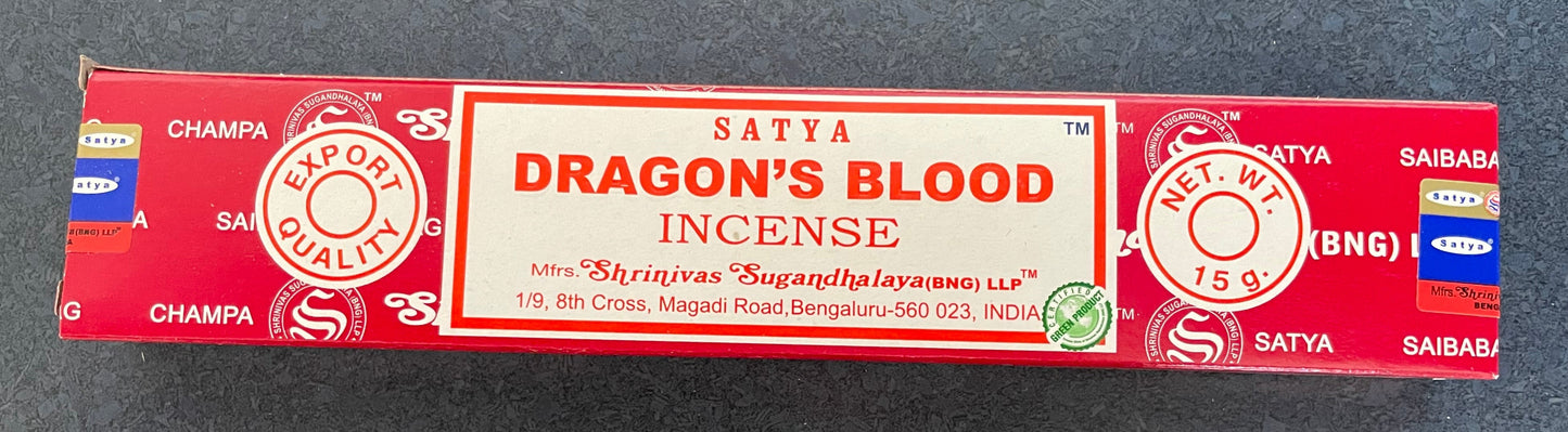 Satya Incense - Dragon's Blood