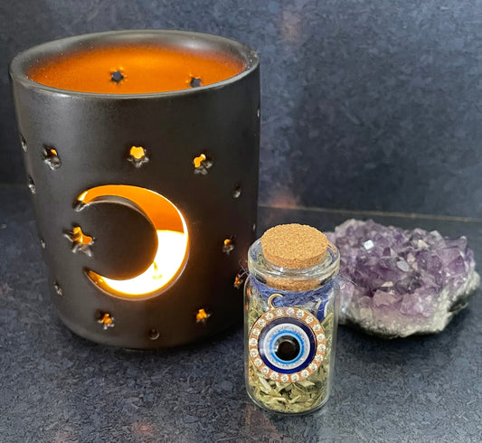 Mini Spell Bottle: Evil Eye Protection