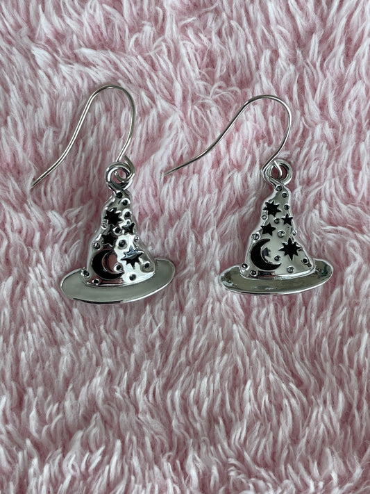 Witch Hat Earrings