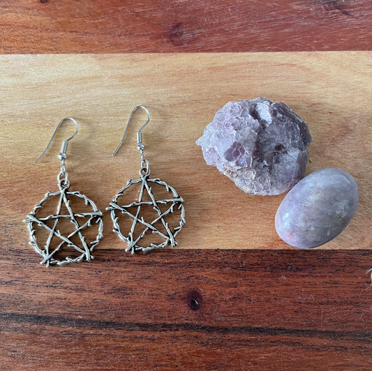 Pentagram Earrings