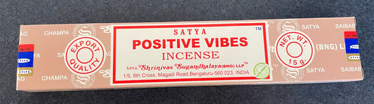 Satya Incense - Positive Vibes