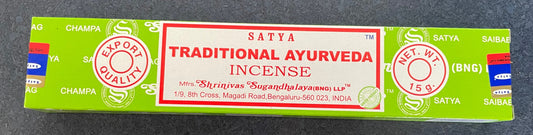 Satya Incense - Traditional Ayurveda