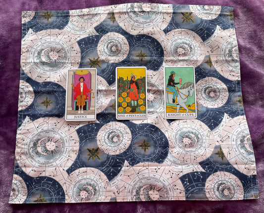 Tarot Spread Mat - Astrological